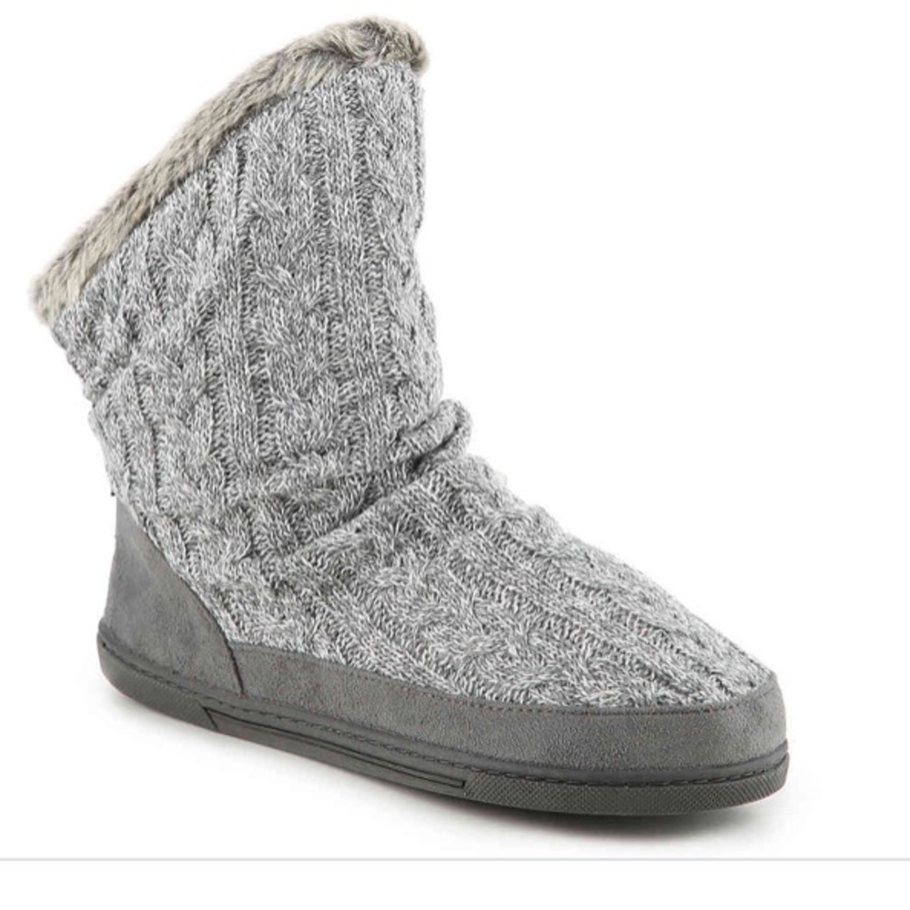 Jessica Simpson Grey Short Slipper Boot